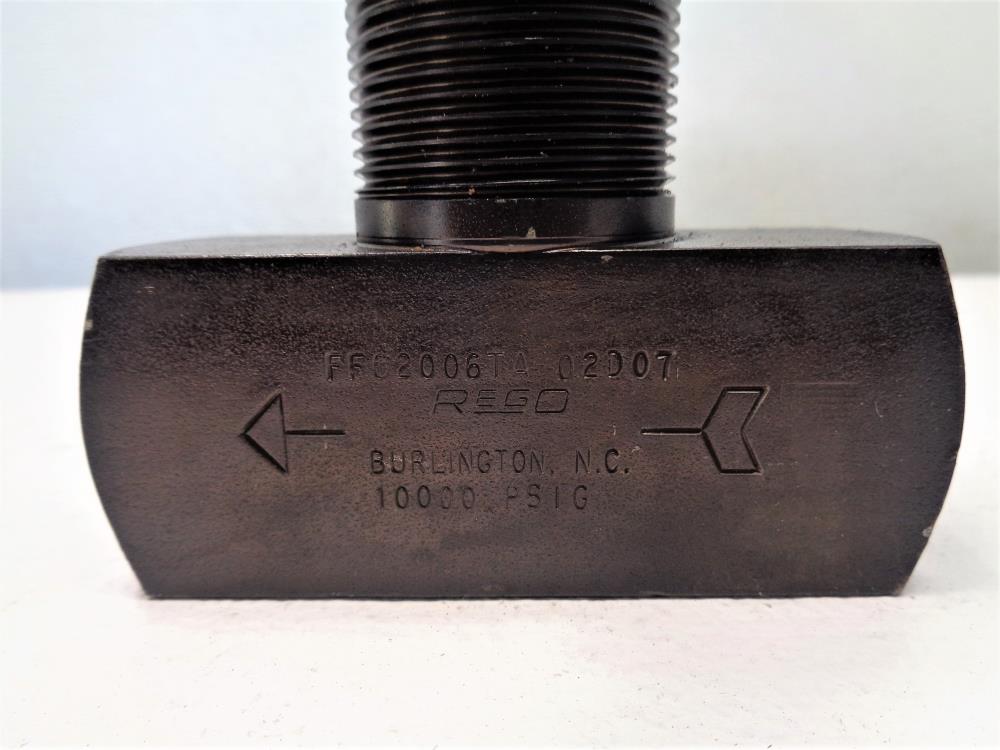 Rego 3/4" NPT Needle Valve, 10000 PSIG, #FFG2006TA 02D07